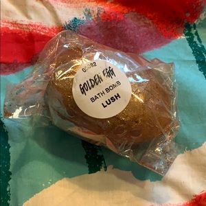 Golden Egg Bath Bomb Melt